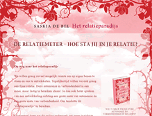 Tablet Screenshot of derelatiemeter.nl